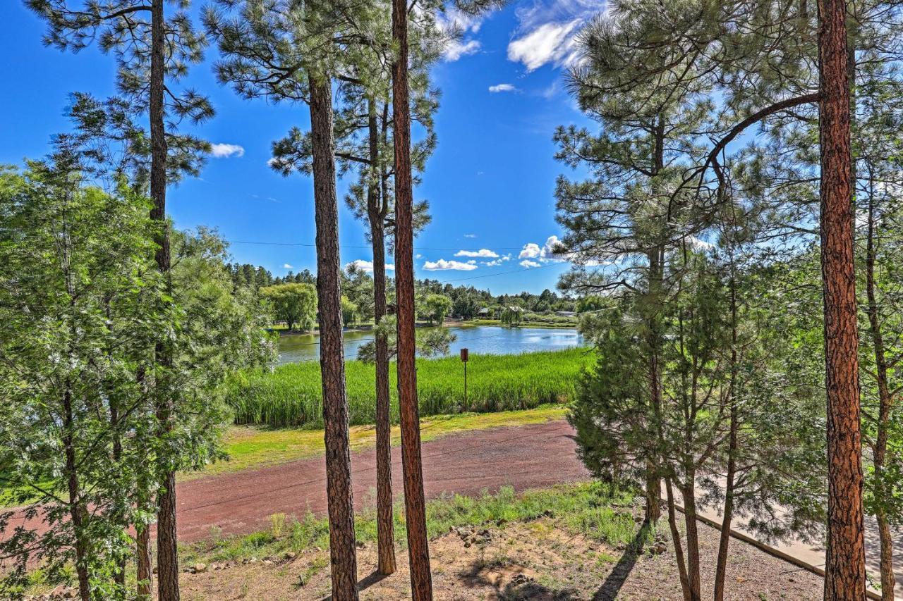 Serene Lakeside Cabin With Decks And Edler Lake Views! Pinetop-Lakeside Zewnętrze zdjęcie